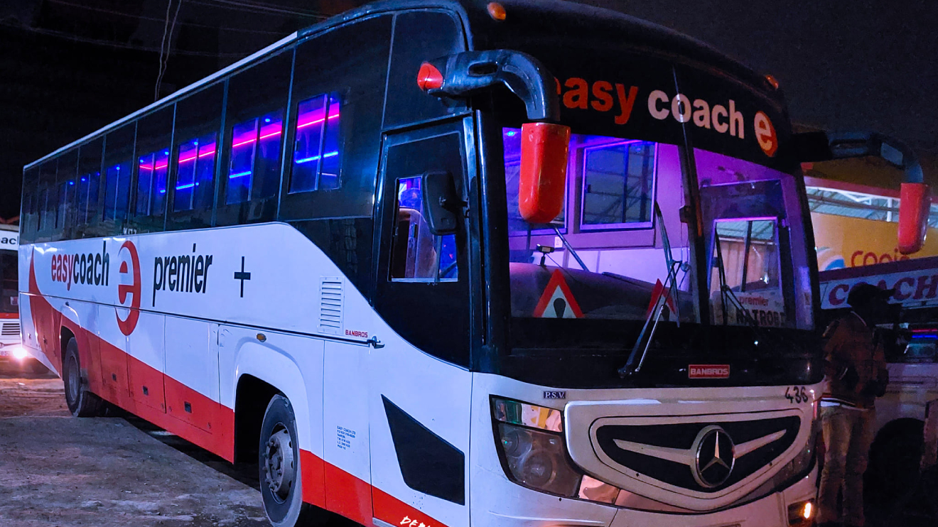 Easy Coach Limited bus. PHOTO/COURTESY